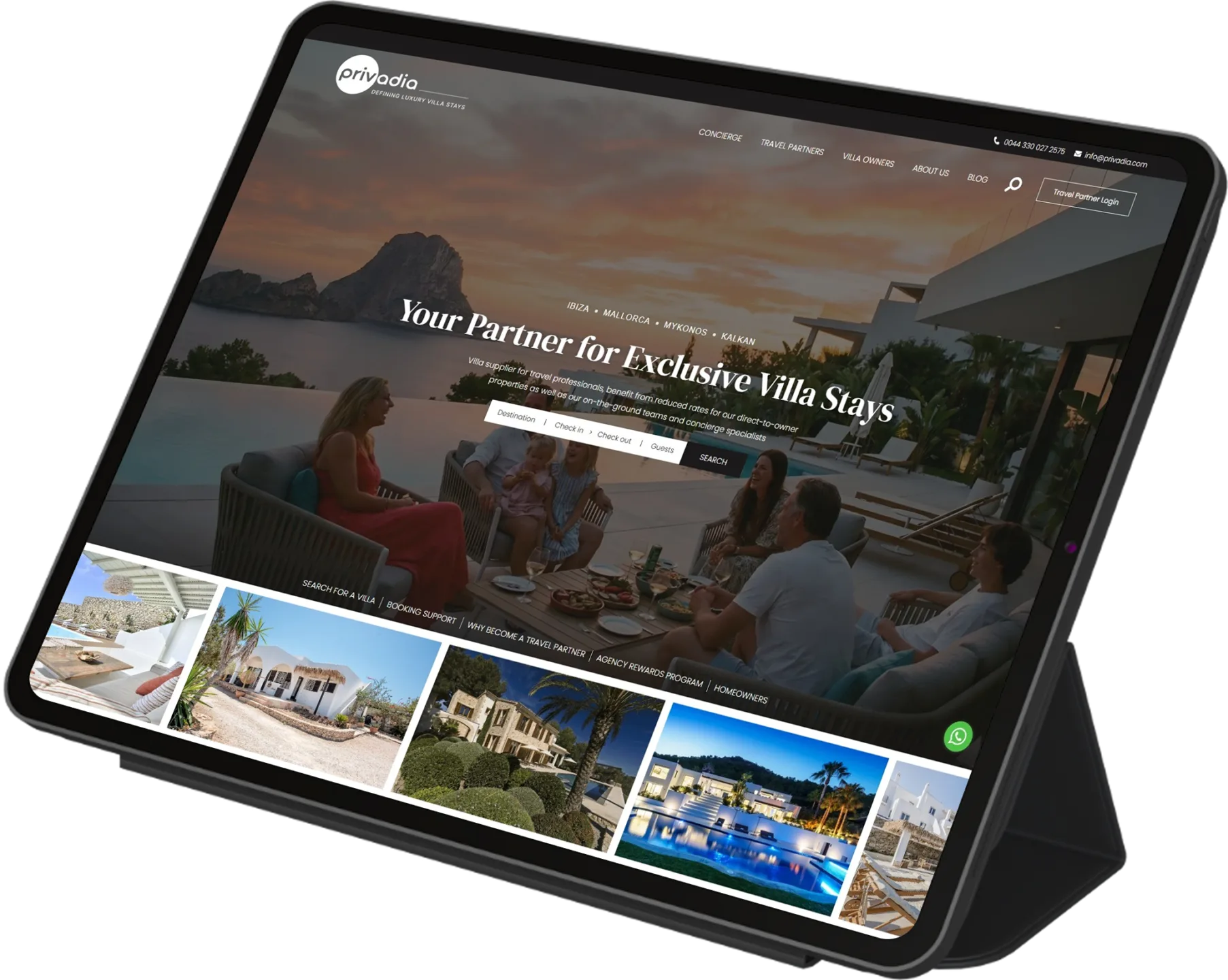 Tablet Mockup Privadia